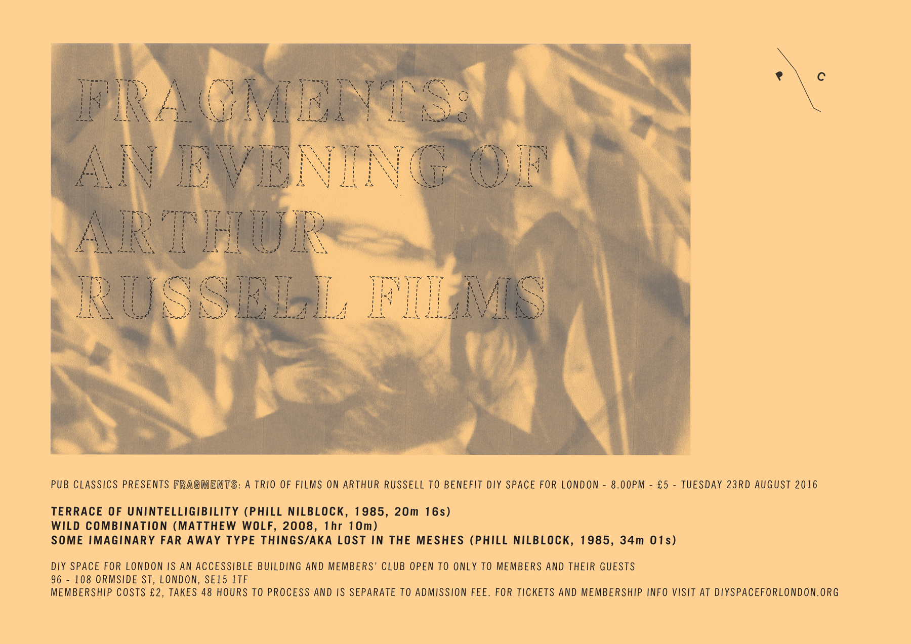 Pub Classics Presents Fragments, A Night Collecting - Diy Space For London (1800x1273), Png Download