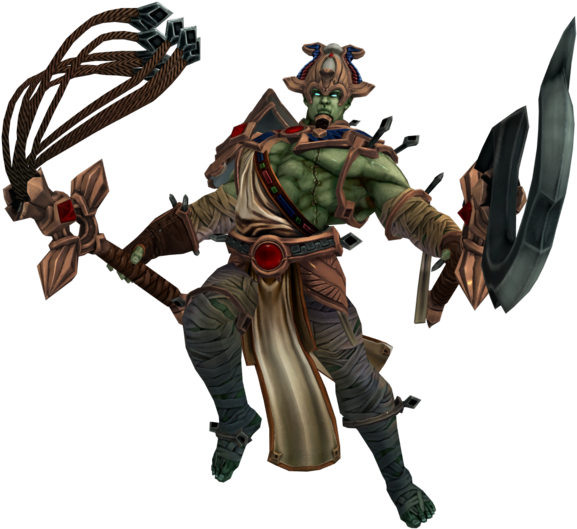 Arachne Osiris Rendering Transprent Png Free Download - Smite Osiris Model (1024x542), Png Download