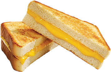 Grilled Cheese Sandwich Png (356x400), Png Download