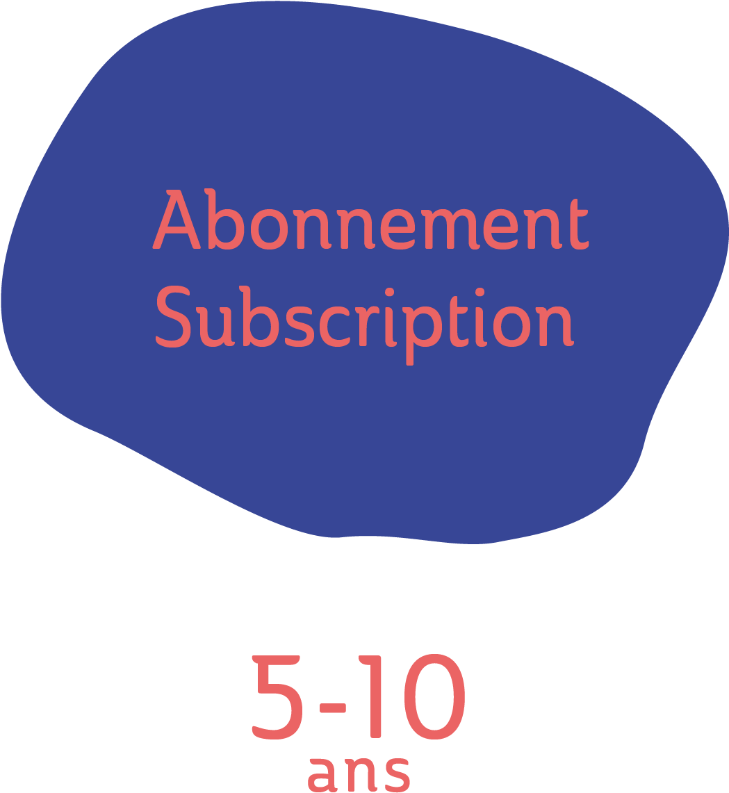 Image Of Abonnement / Subscription 5-10 - Subscription (1157x1442), Png Download