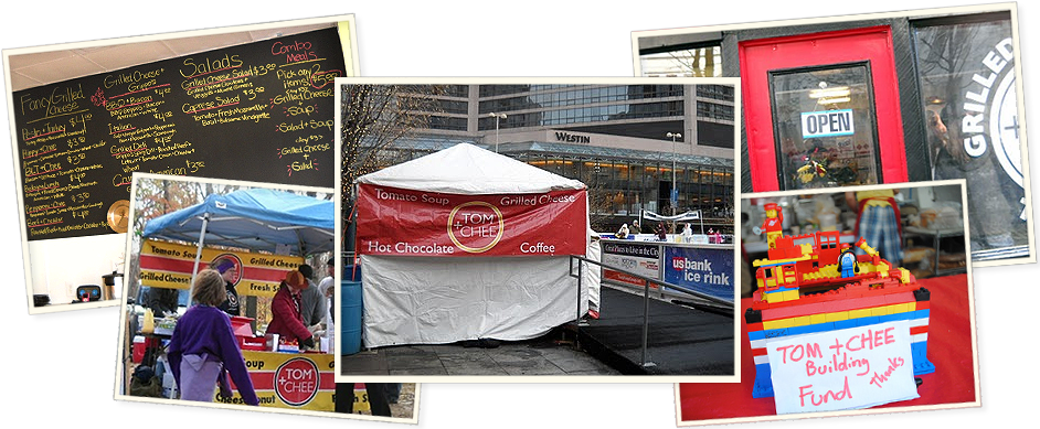 Tom Chee Began On Cincy's Fountain Sq - Tom And Chee (942x389), Png Download