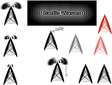 Images - Radio Waves (400x300), Png Download