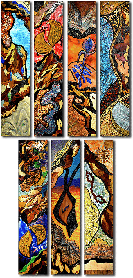 Frasca Halliday Organic Sophistication Exposures International - Stained Glass (518x1000), Png Download