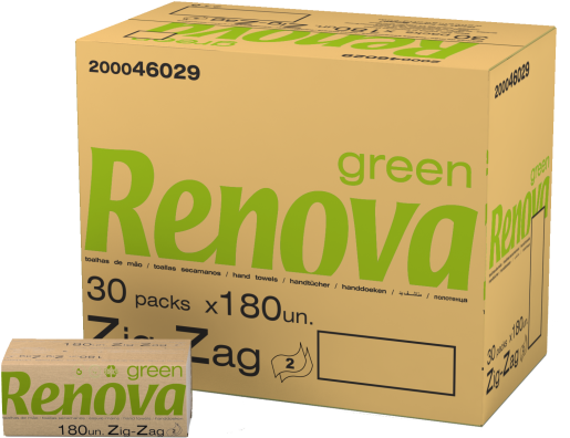 Renovagreen Zig-zag - Renova Green Zig Zag (530x550), Png Download