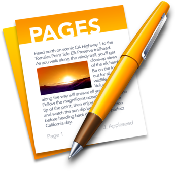 Pages Format File In Windows & Microsoft Word - Iworks Pages (350x350), Png Download