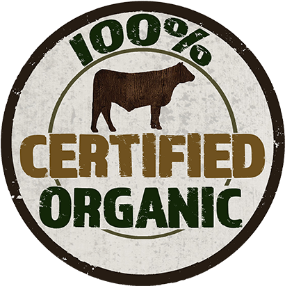 Certified Organic Is The Most Rigorously Inspected - Organic Beef (500x500), Png Download