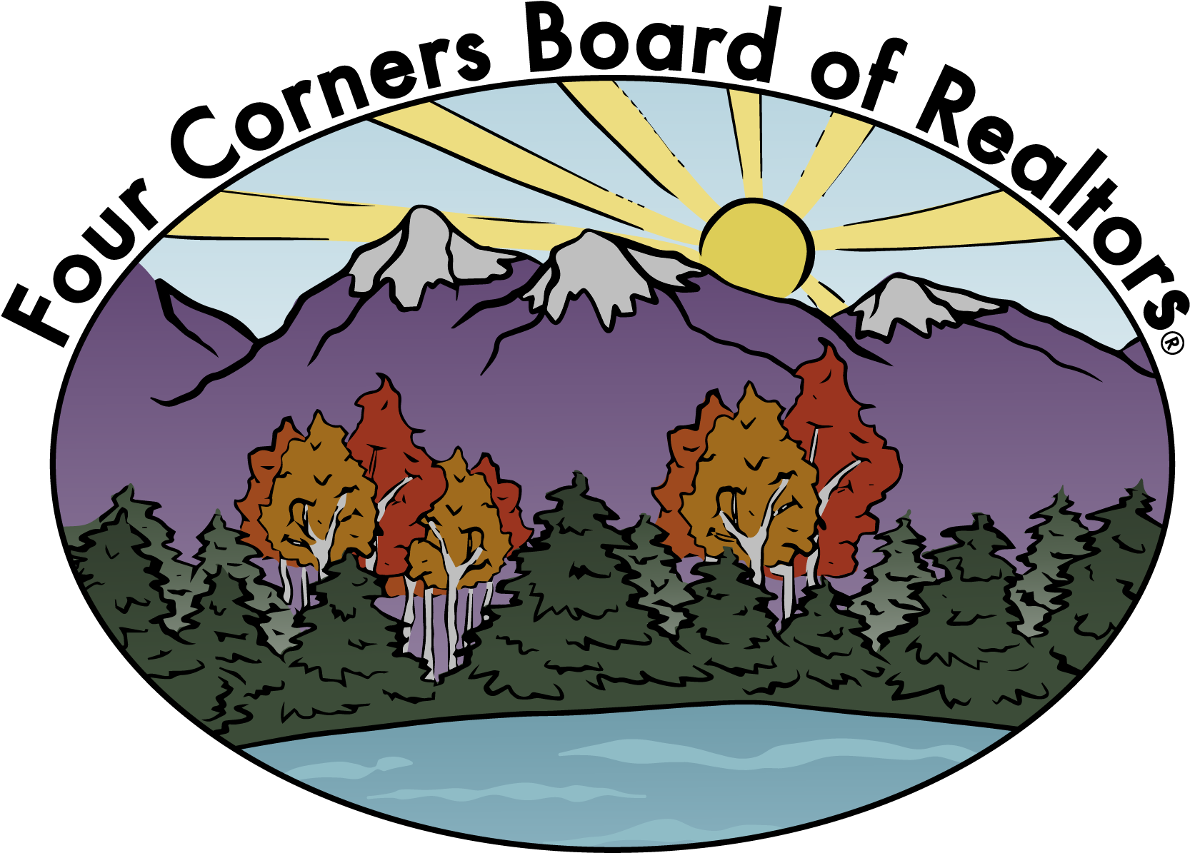 New Logo 2 - Four Corners Board Of Realtors (1800x1800), Png Download