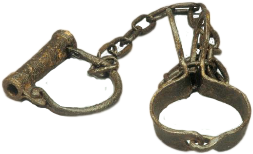 Breaking Corporate Shackles - Slave Shackles (550x347), Png Download