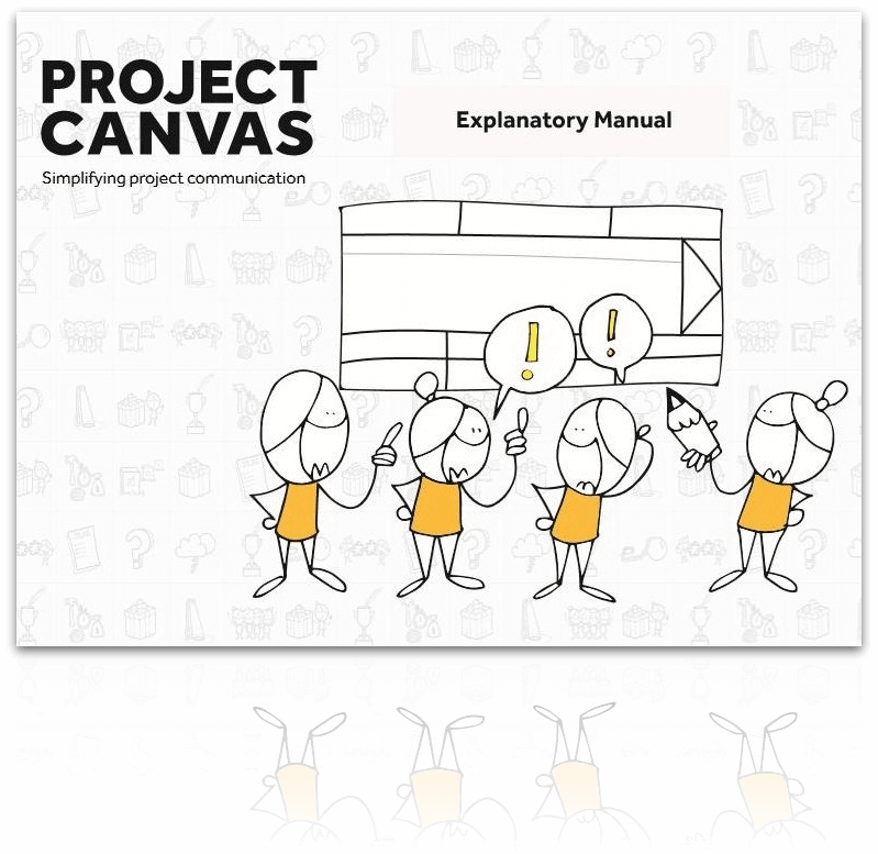Project Canvas Manual - Cartoon (799x777), Png Download