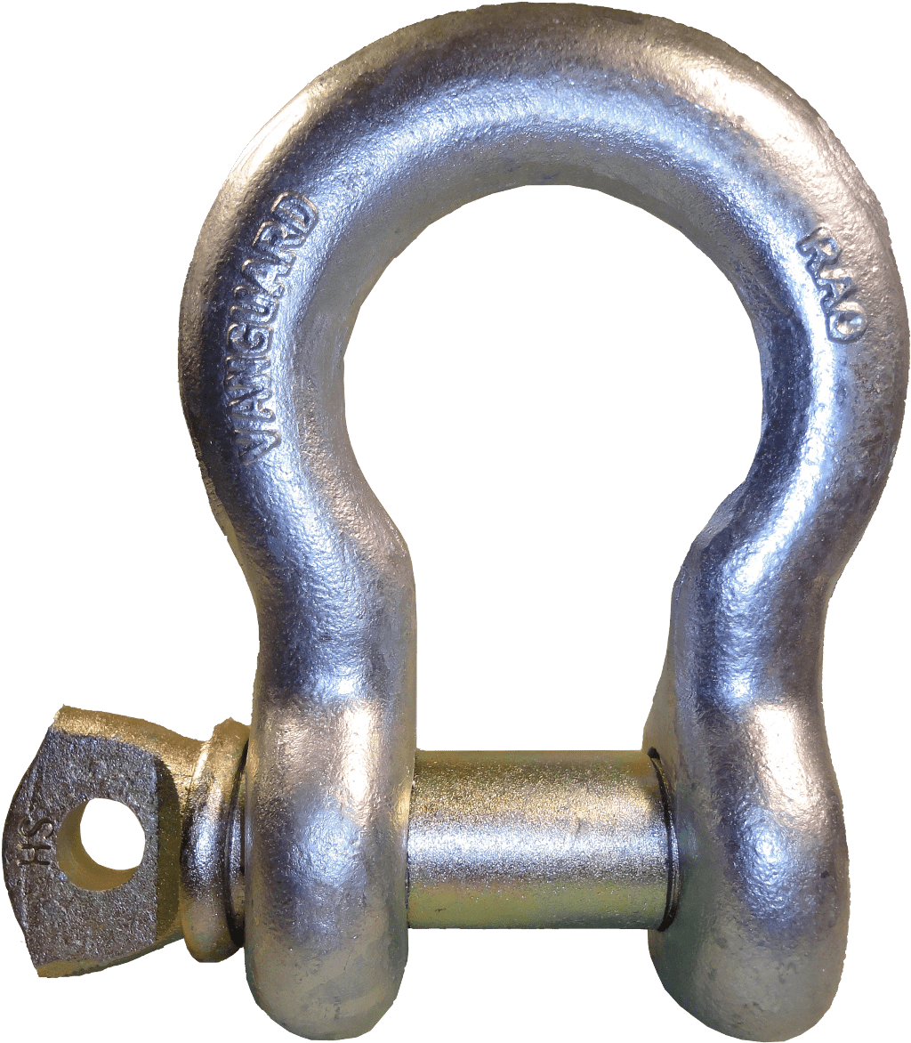 Gold Pin Screw Pin Anchor Shackle - Golden Pin Shakle (1130x1386), Png Download
