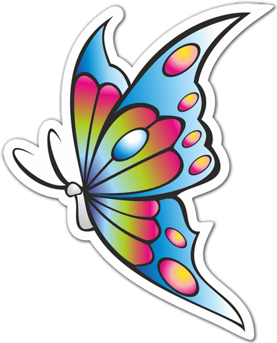 Mariposa - Farfalle Immagini Disegni (404x500), Png Download