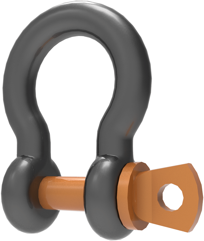 Home / Shackles / 3/4″ Shackle Sk-075discontinued - Adaptive Technologies Group (1000x1000), Png Download