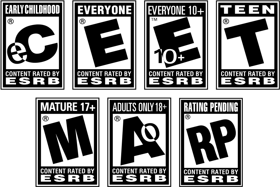File - Esrb Ratings - Svg - Mario Strikers Charged Football (nintendo Wii) (1024x704), Png Download