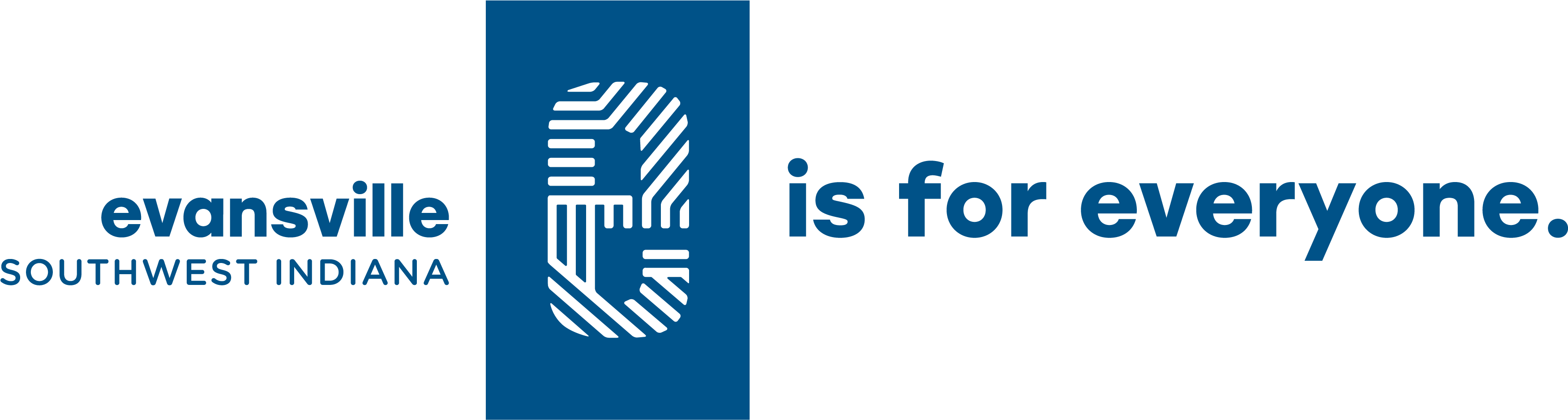 E Is For Everyone Horizontal Dark Blue - Graphic Design (3926x1426), Png Download
