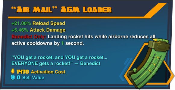 Airmail-loader - Reyna Battleborn Lore (580x305), Png Download