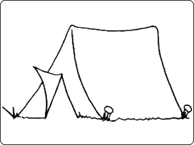 Images/camps/tent - Sail (640x480), Png Download