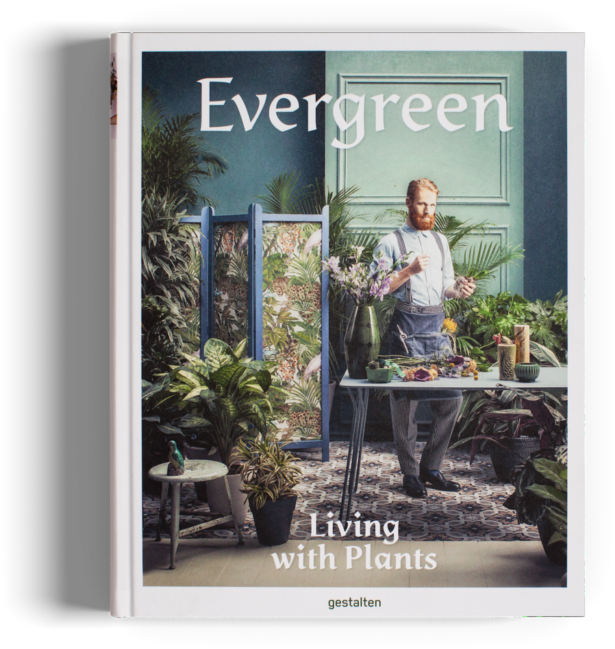 Evergreen Living With Plants Book (1400x1400), Png Download