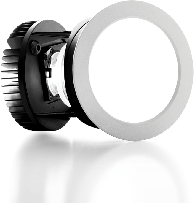 5" Adjustable Downlight Round - Recessed Light (800x775), Png Download