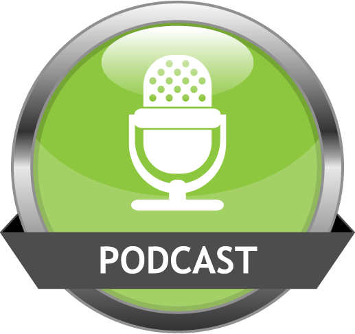 Podcast Green (517x487), Png Download