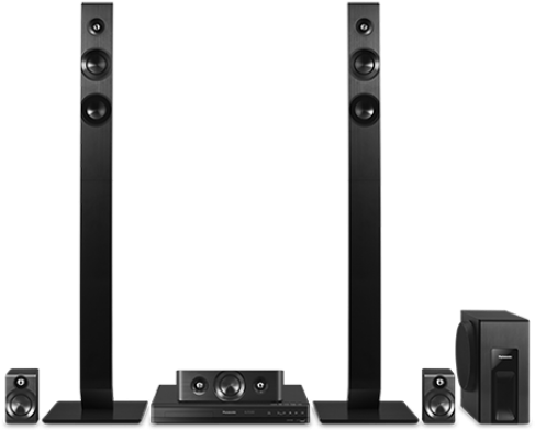 1ch Dvd Home Theater System Sc-xh166 - Panasonic Home Theater Price In Pakistan (650x489), Png Download