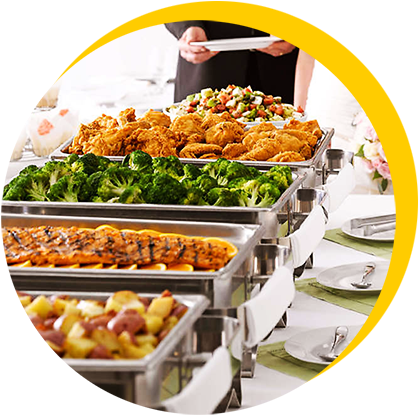 O Buffet Diniz - Buffet Png (440x442), Png Download