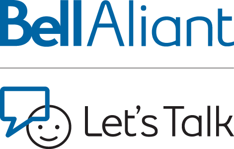 Bell Aliant Bell Lets Talk Logo Stacked - Bell Let's Talk Day 2018 (471x299), Png Download