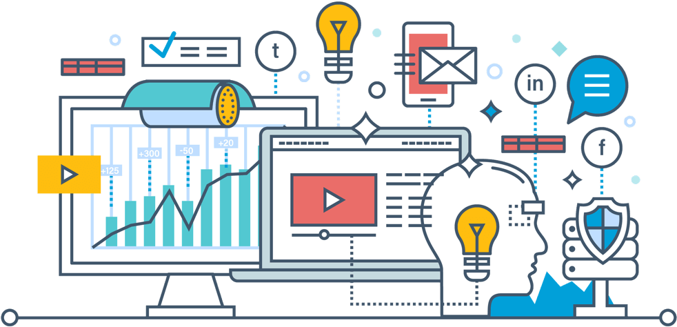 Contact Us For A Free Analysis Of Your Digital Presence, - Digital Marketing (1000x575), Png Download