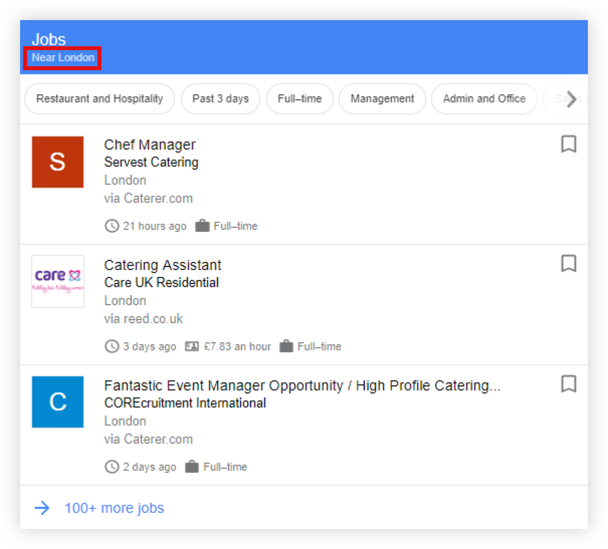 Three Jobs Are Always Present Within The Search Results, (1210x1094), Png Download