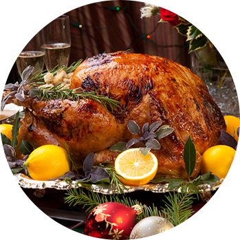 Holiday Img - Tinsel & Turkey - Various Artists (349x349), Png Download