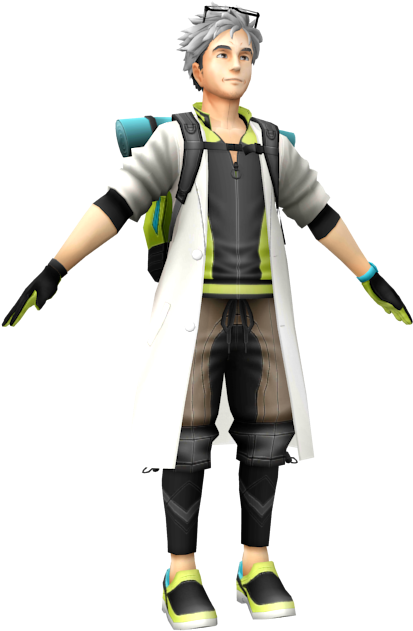 Download Zip Archive - Pokemon Go Professor Willow (750x650), Png Download