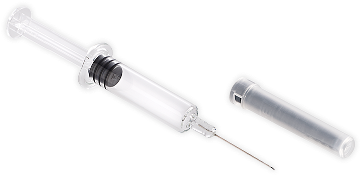 Bd Hypak™ For Vaccines Glass Pre-fillable Syringe System - Pre Filled Syringe Bd Hypak (748x400), Png Download