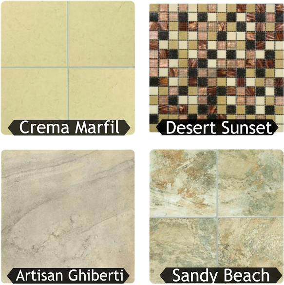 Elegant Elegant - American Olean Kendal Slate 18 X 18 Ambleside Beige (640x640), Png Download