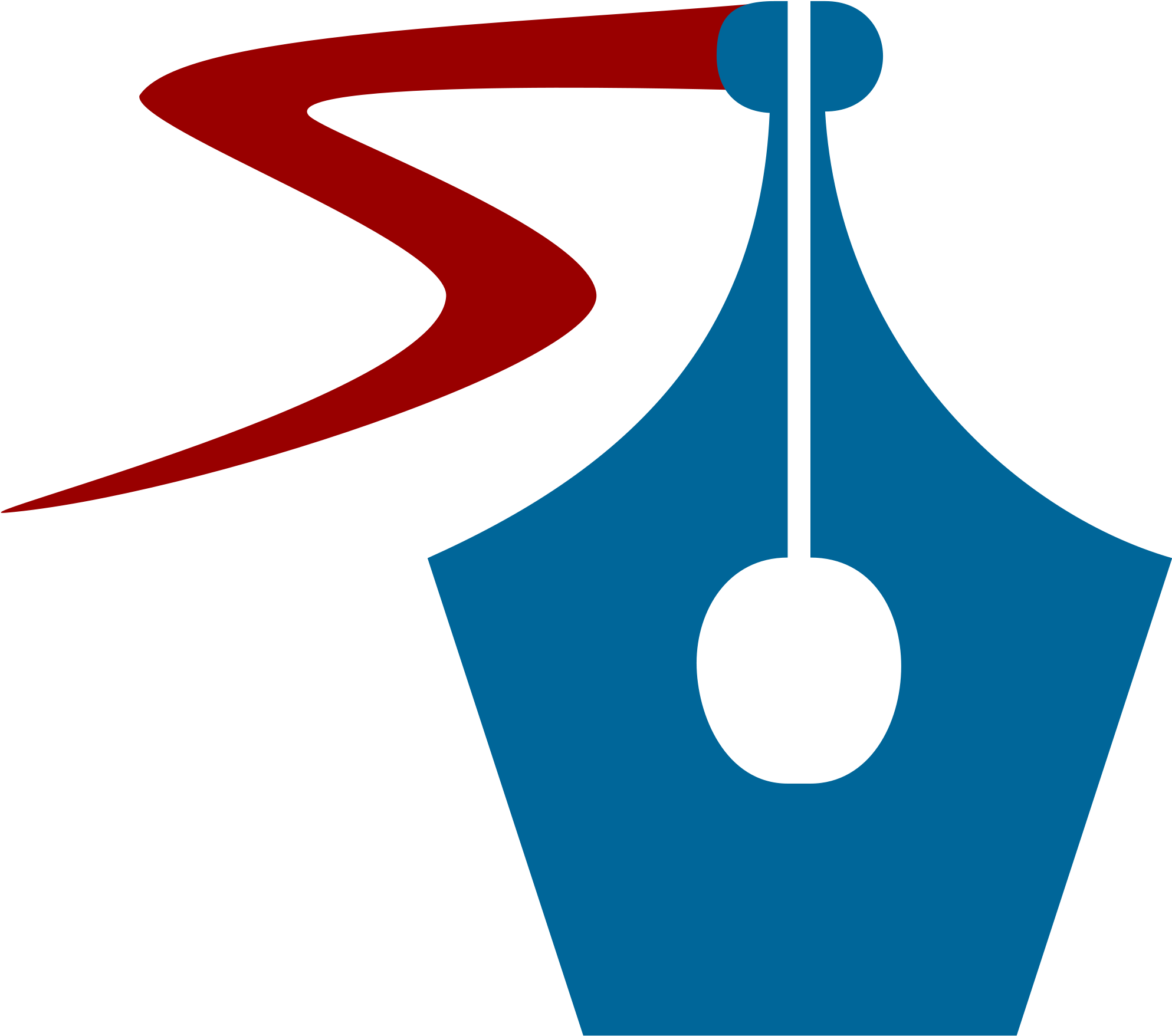 Open - Pen Nib Logo Png (2000x2000), Png Download