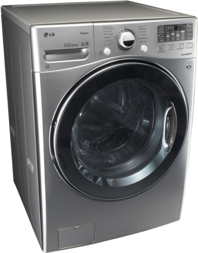 High-efficiency Front Load Washer Energy Star - Lg Front Load Washing Machine Review (500x500), Png Download
