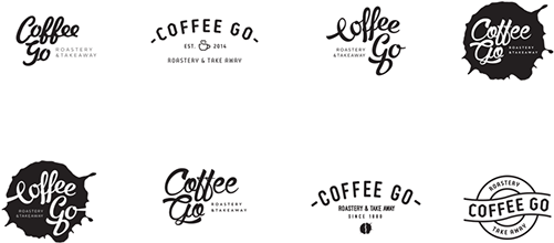 Coffee Go / Branding - Coffee To Go Branding (600x299), Png Download