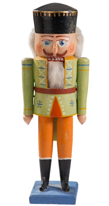 Nutcracker, Workshop Füchtner, Turned On A Lathe, Feet - Nussknacker Langer (364x701), Png Download