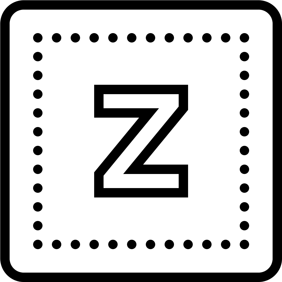 Z Coordinate Icon - 30 Minute Arm Work Out (1600x1600), Png Download