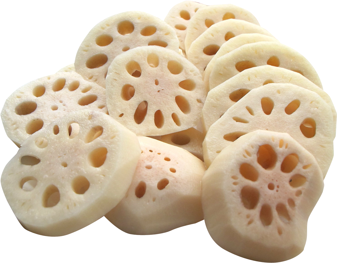 Lotus Root Sliced Png Image - Lotus Root Png (1414x1110), Png Download