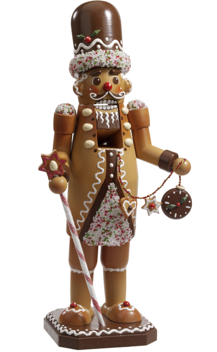 Ginger Bread Man, Nutcracker Nutcracker From The "christmas - Gingerbread Man Nutcracker (431x700), Png Download
