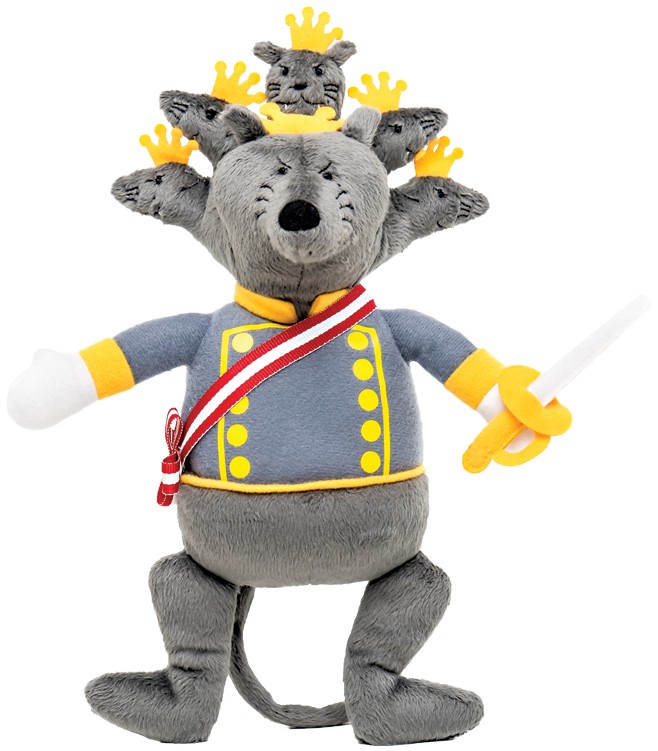 stuffed animal nutcracker