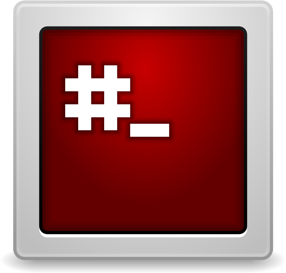 Download Svg Download Png - Root Terminal Icon (1024x1024), Png Download
