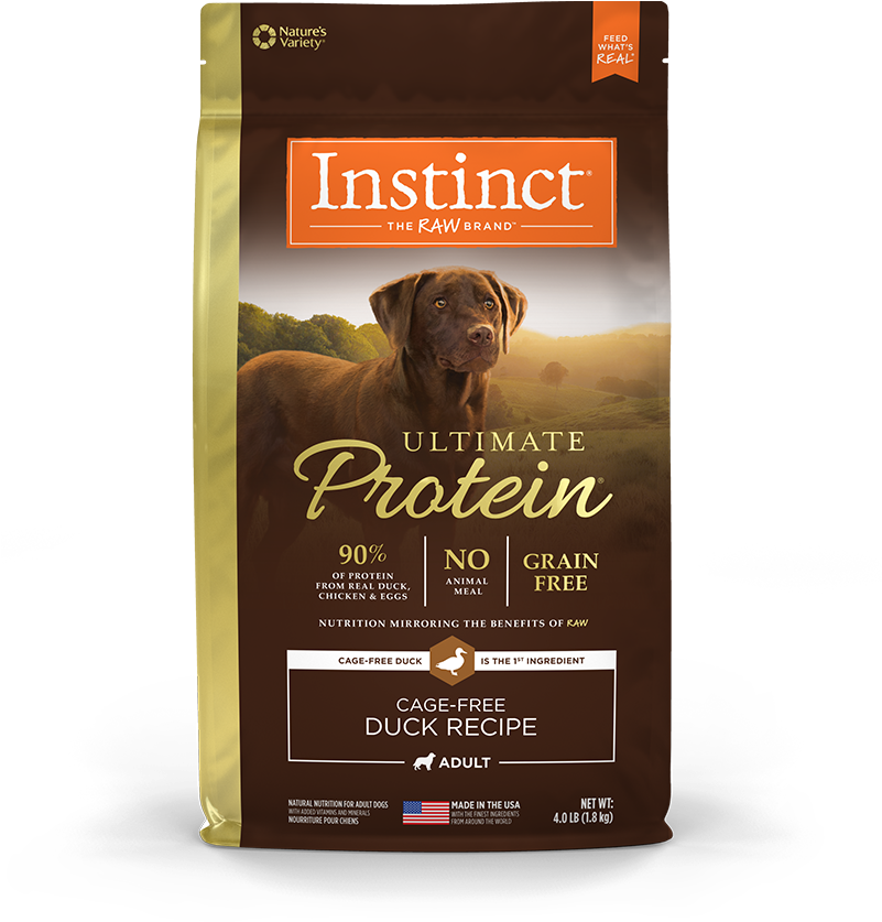 Instinct Ultimate Protein - Nature's Variety Instinct Ultimate Protein Duck Formula (800x858), Png Download