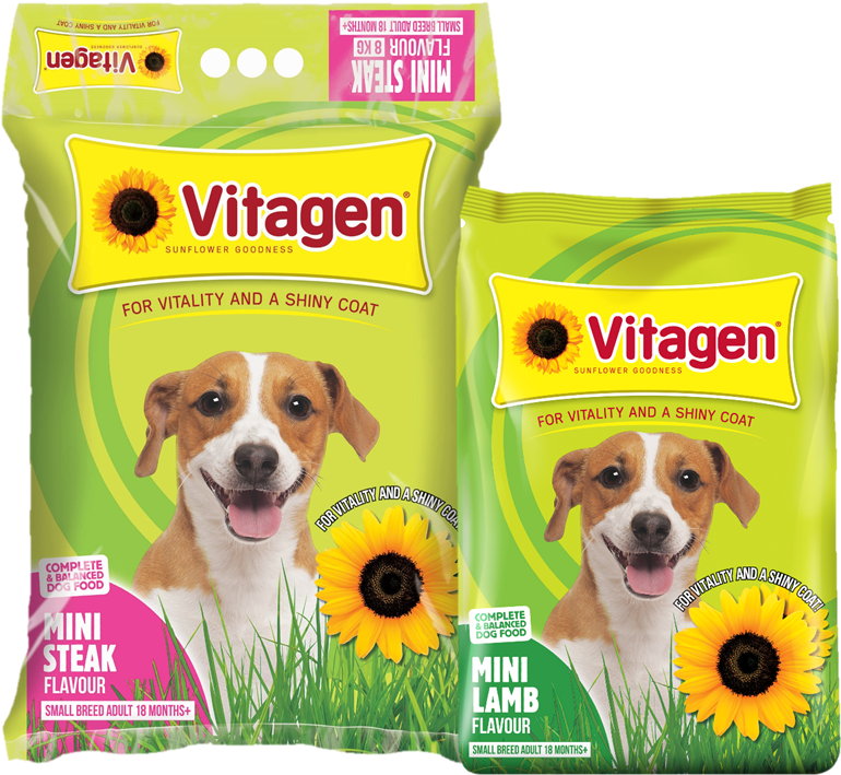 Small Breed Adult Dog Food - Vitagen - Adult Large Breed Grilled Steak - 20kg (816x777), Png Download