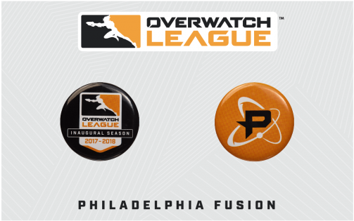 Overwatch League Button Set - Overwatch: World Guide By Terra Winters (550x550), Png Download