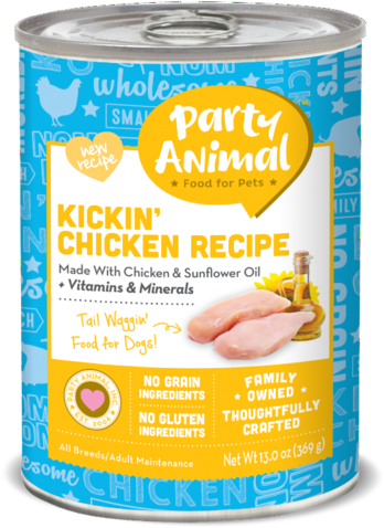 Party Animal Dog Food - Castor & Pollux Organix Butcher & Bushel Grain (400x555), Png Download