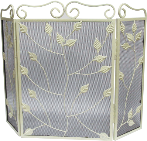 Country Cream 3 Fold Fire Screen - Fire Screen (500x500), Png Download