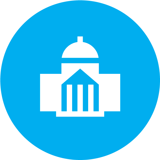 Federally Compliant Solutions Built For Government - Youtube Round Logo Blue (600x600), Png Download