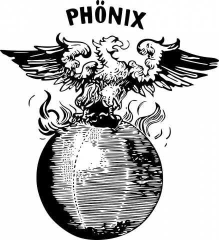 Phoenix Karlsruhe Ca1897 - Phönix Karlsruhe (438x480), Png Download