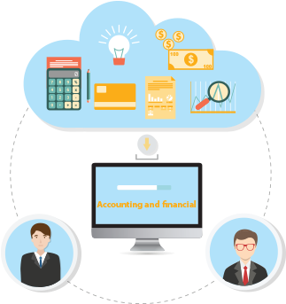 Accounting & Financial Website Development Services - Web Development (450x380), Png Download