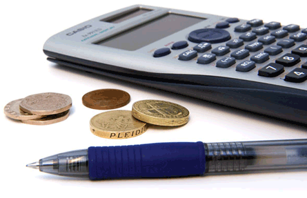 Calculator - Calculator And Pen Png (465x312), Png Download